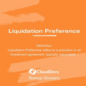 Liquidation Preference