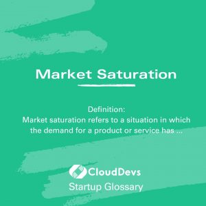 Market Saturation