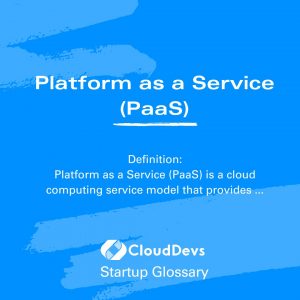 Platform as a Service (PaaS)