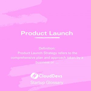 Product Launch