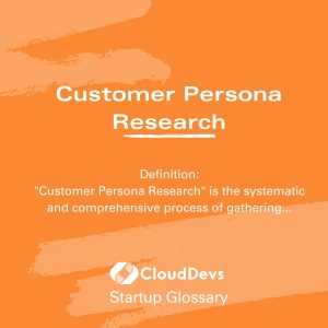 Customer Persona Research