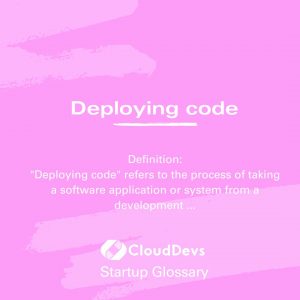 Deploying code