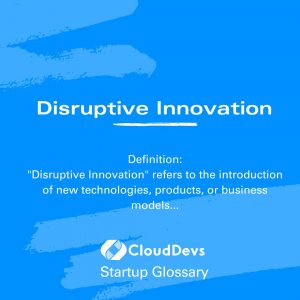 Disruptive Innovation