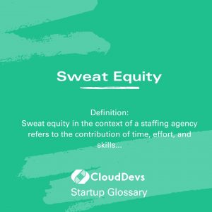 Sweat Equity