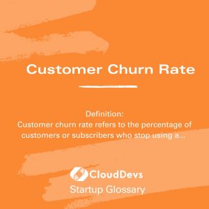 Customer Churn Rate