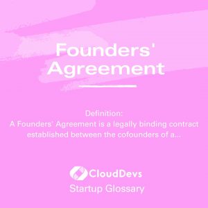 Founders’ Agreement