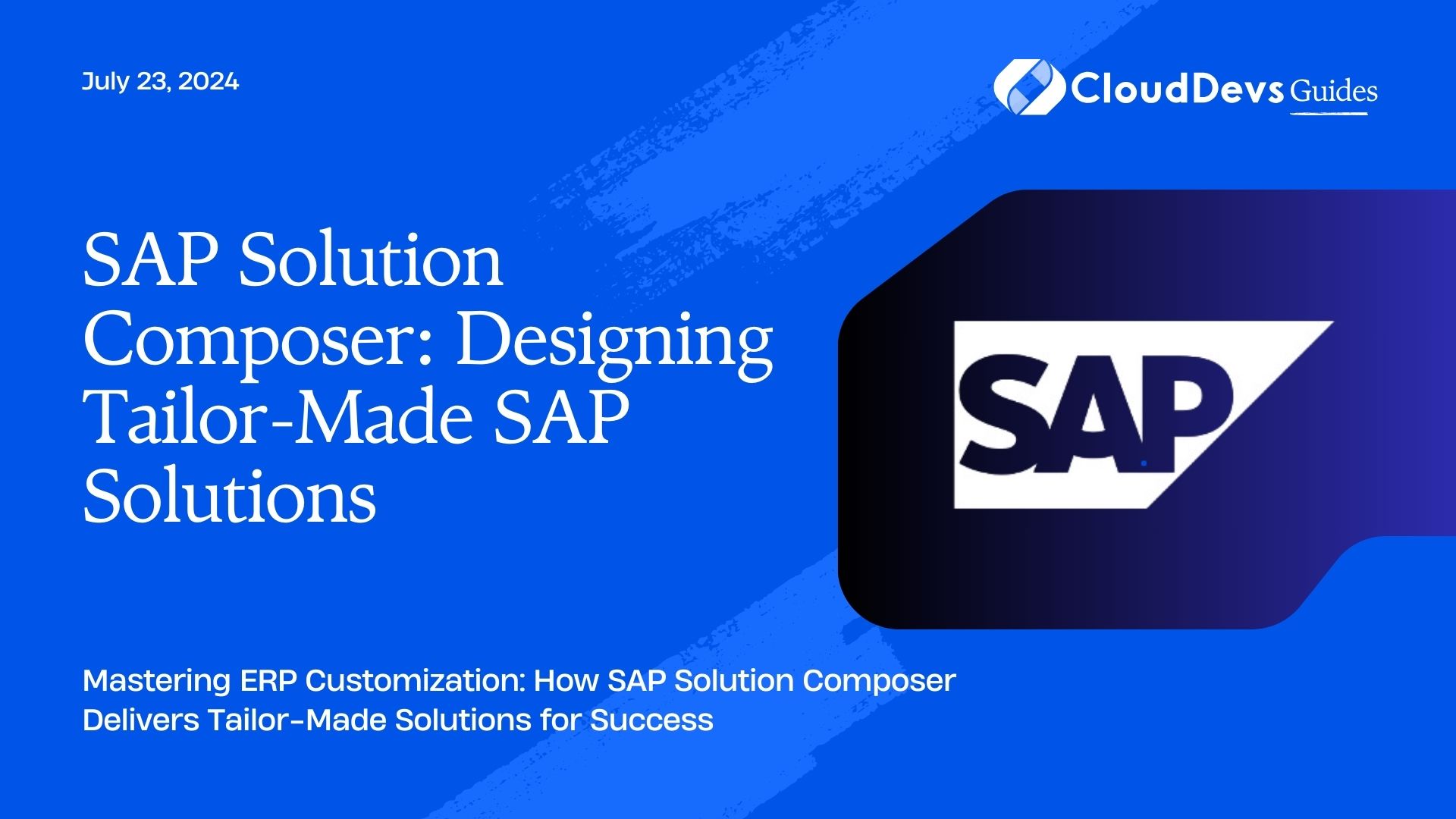 SAP Solution Composer: Designing Tailor-Made SAP Solutions