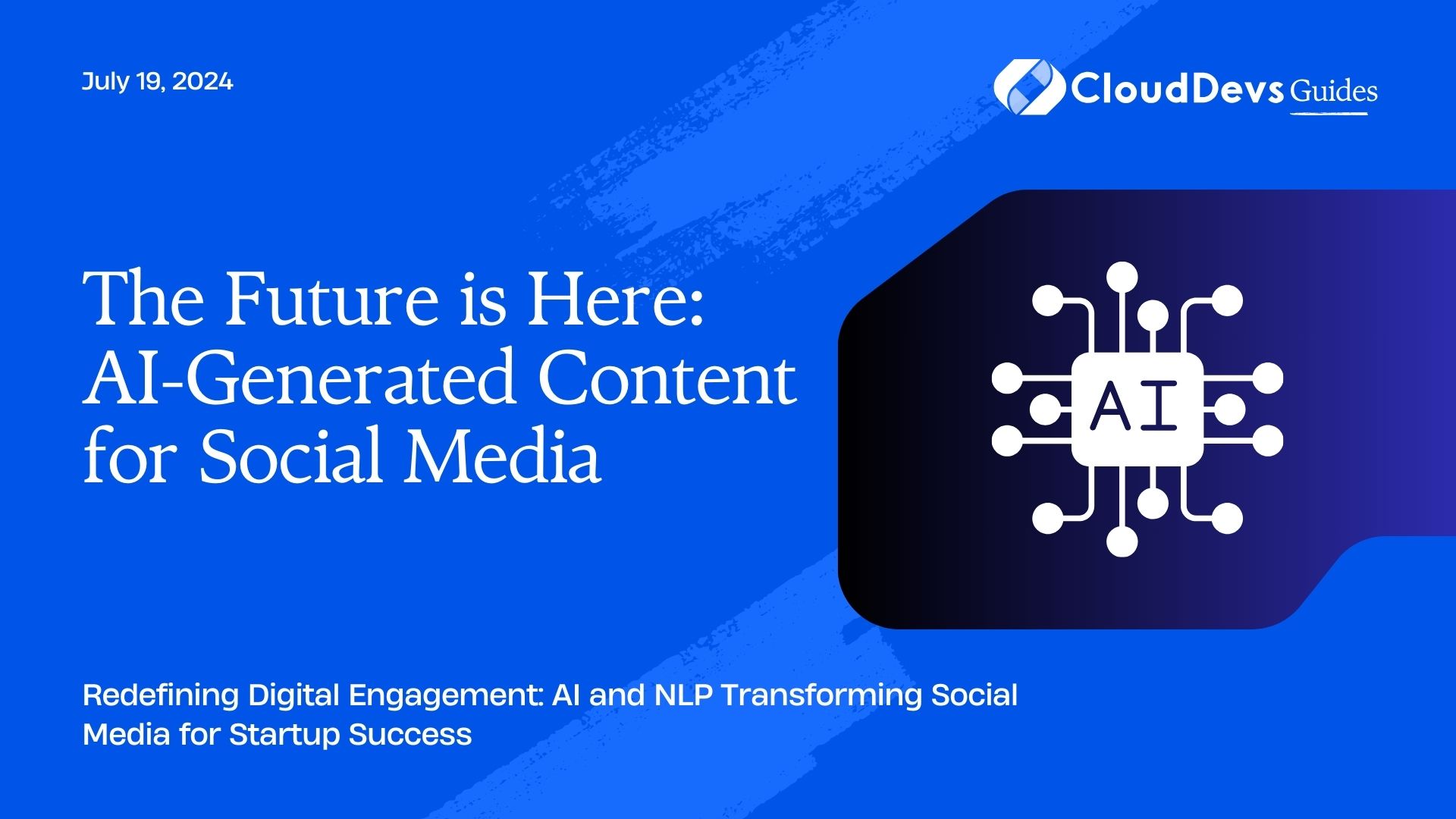 The Future is Here: AI-Generated Content for Social Media