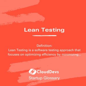 Lean Testing