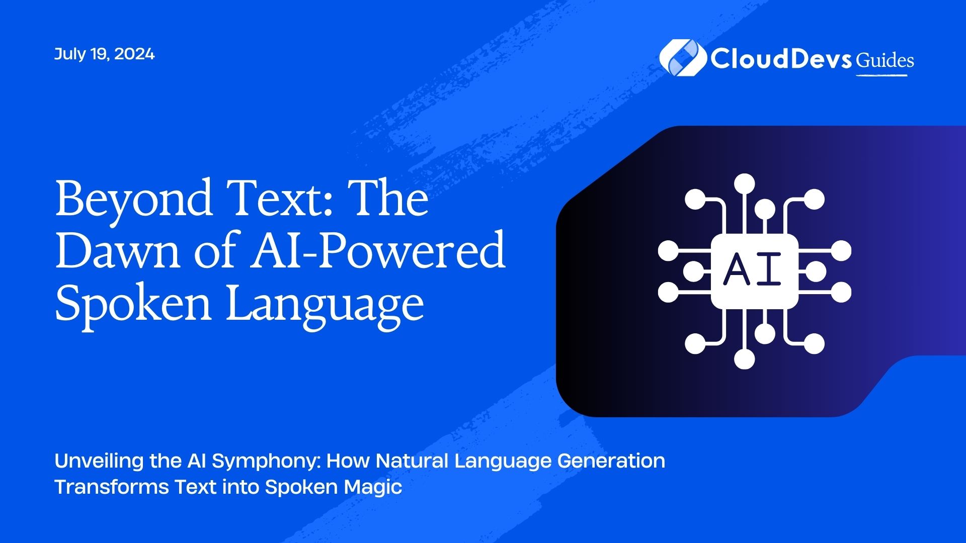 Beyond Text: The Dawn of AI-Powered Spoken Language