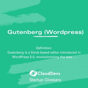 Gutenberg (WordPress)