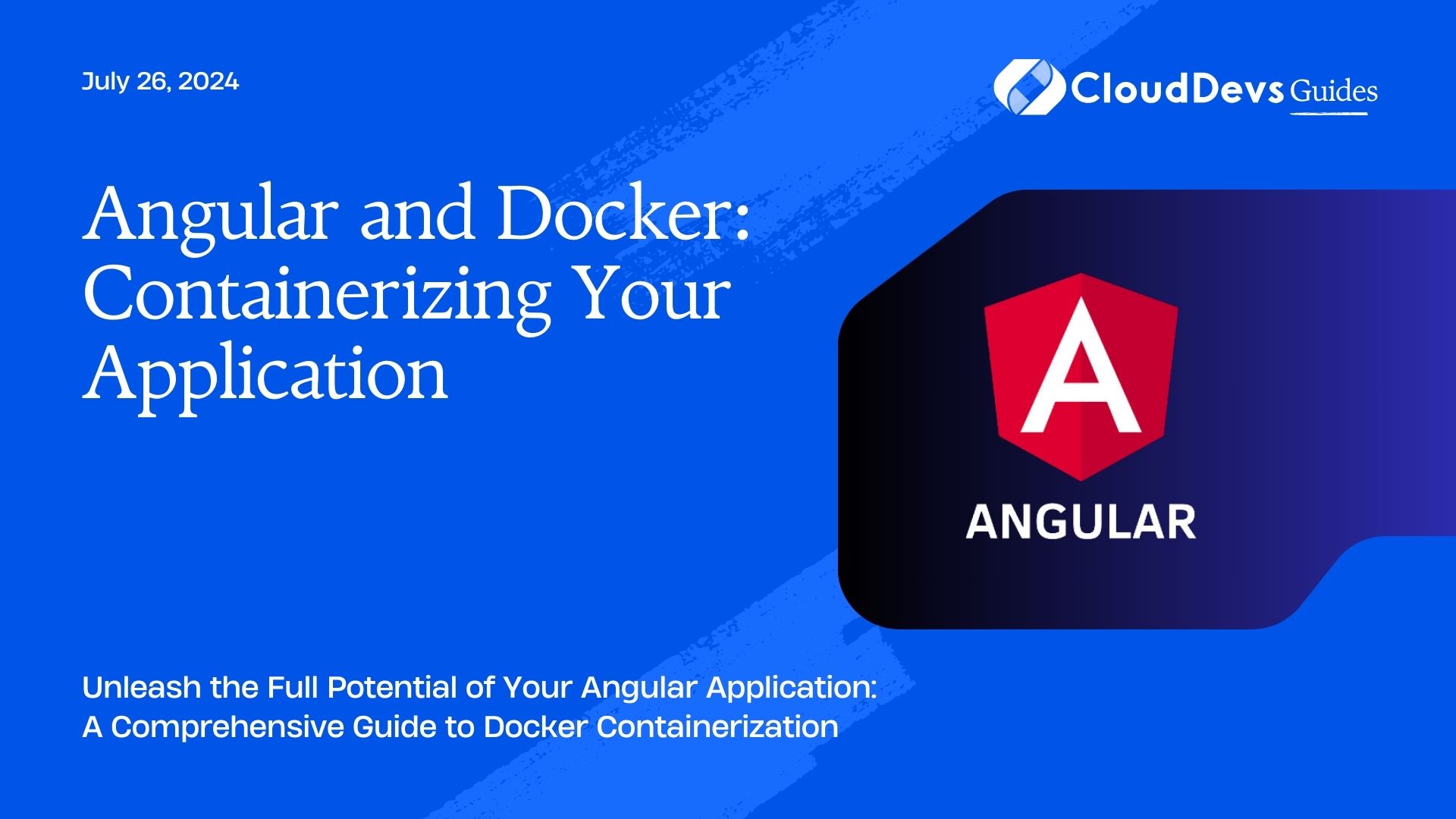 Angular and Docker: Containerizing Your Application