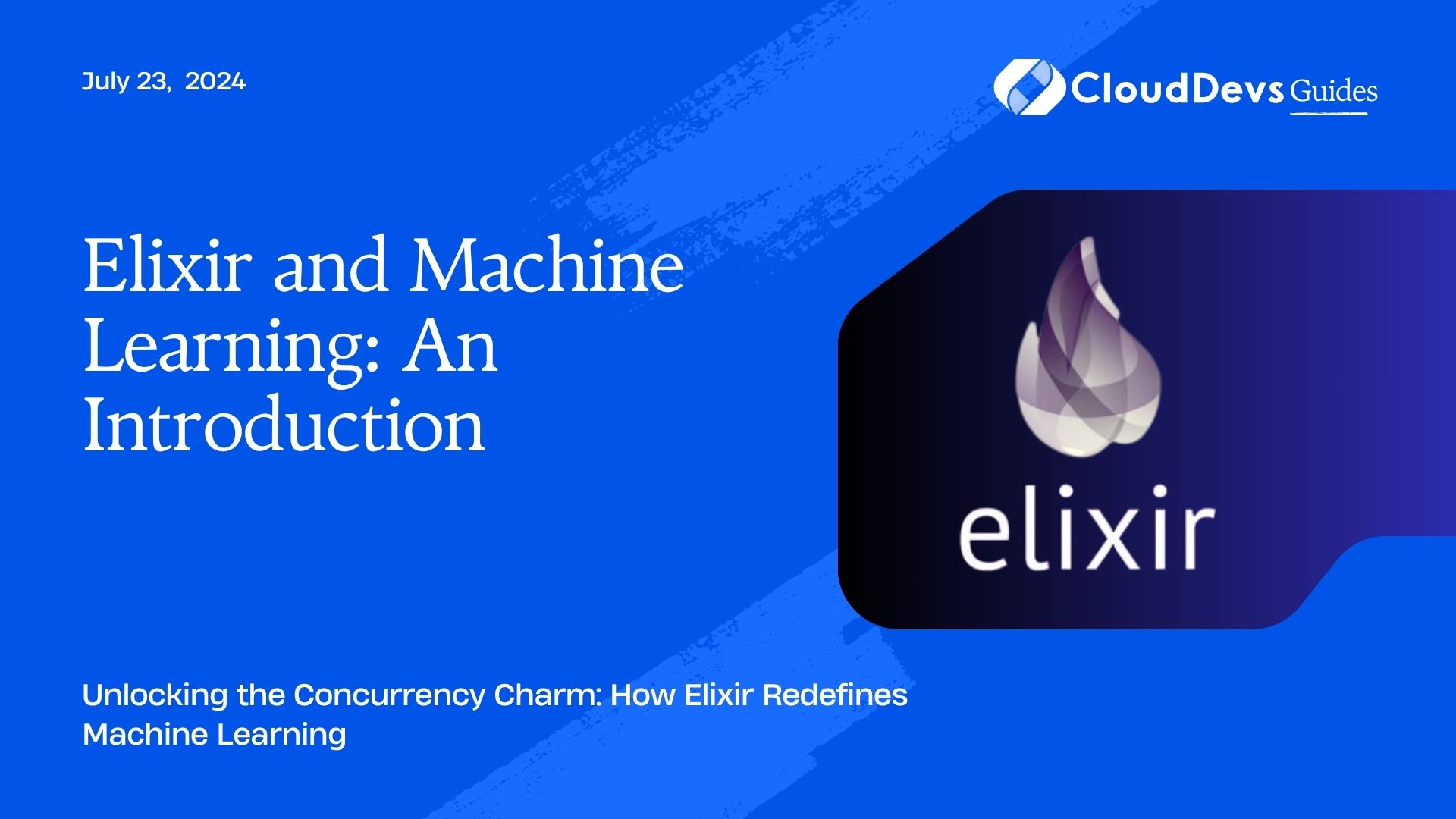 Elixir and Machine Learning: An Introduction