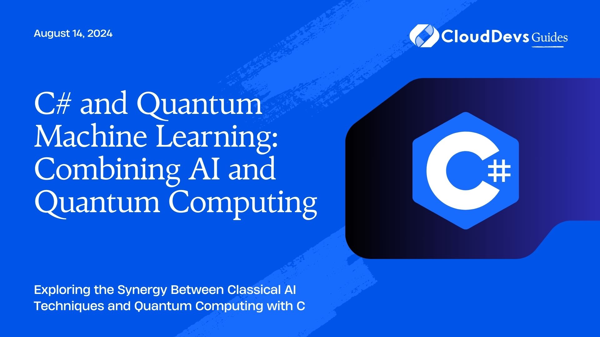 C# and Quantum Machine Learning: Combining AI and Quantum Computing