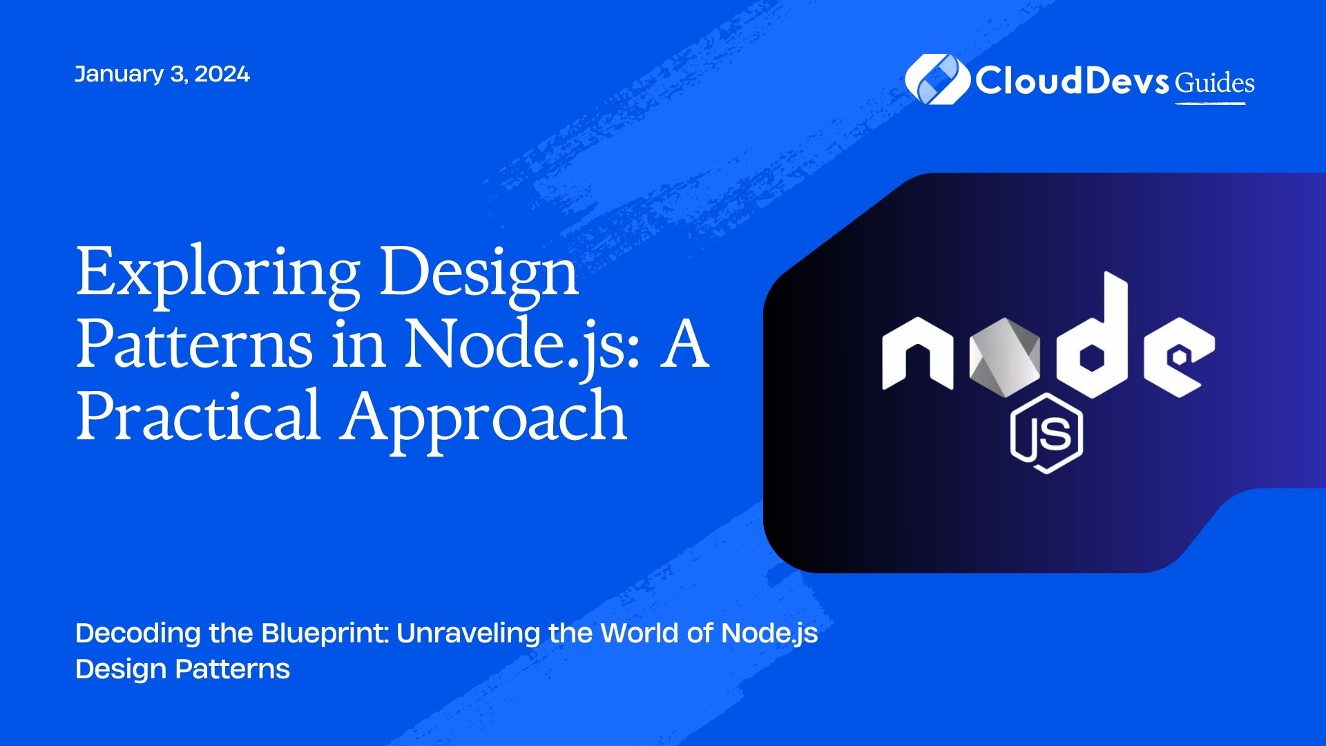 Exploring Design Patterns in Node.js: A Practical Approach