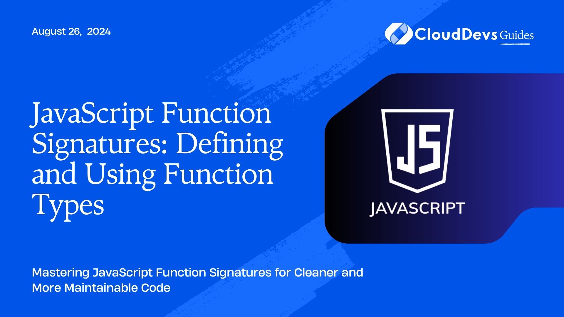 JavaScript Function Signatures: Defining and Using Function Types