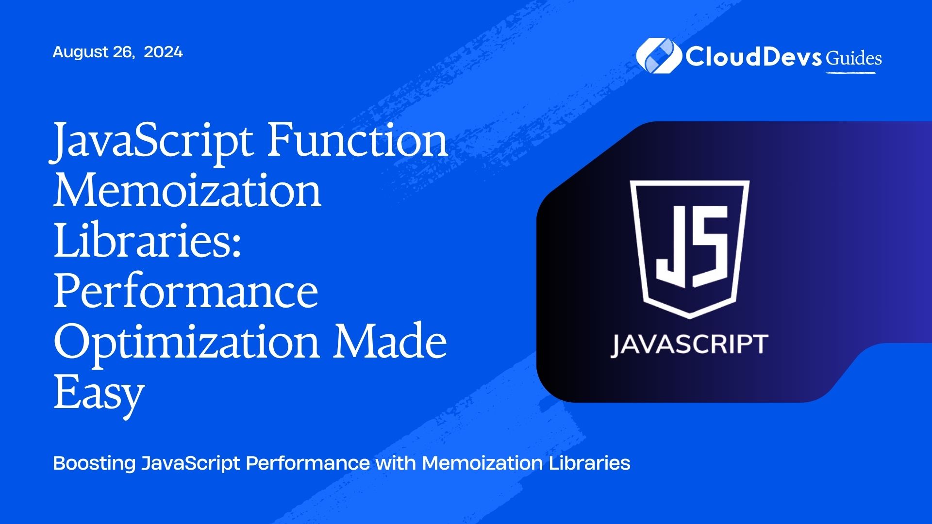 JavaScript Function Memoization Libraries: Performance Optimization Made Easy