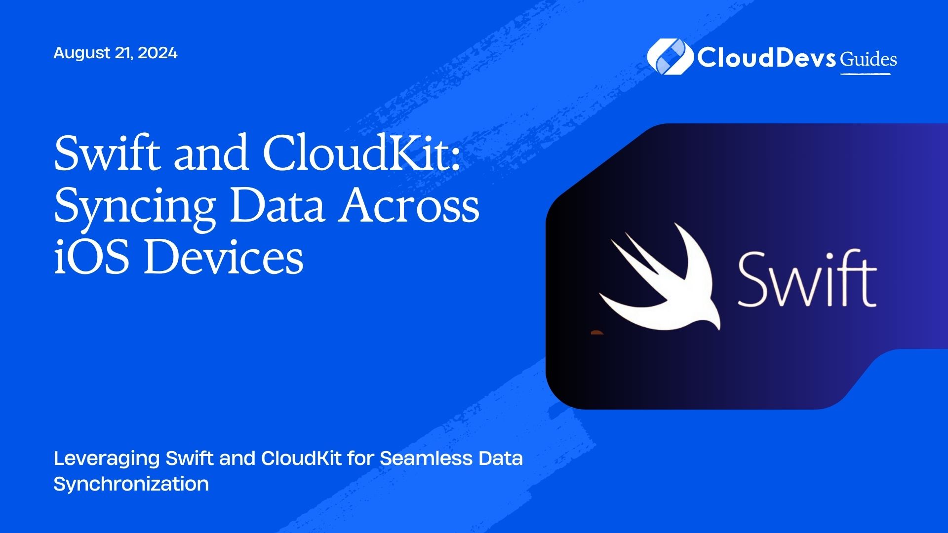 Swift and CloudKit: Syncing Data Across iOS Devices