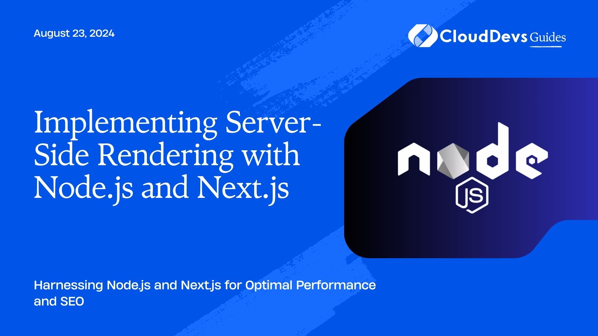 Implementing Server-Side Rendering with Node.js and Next.js