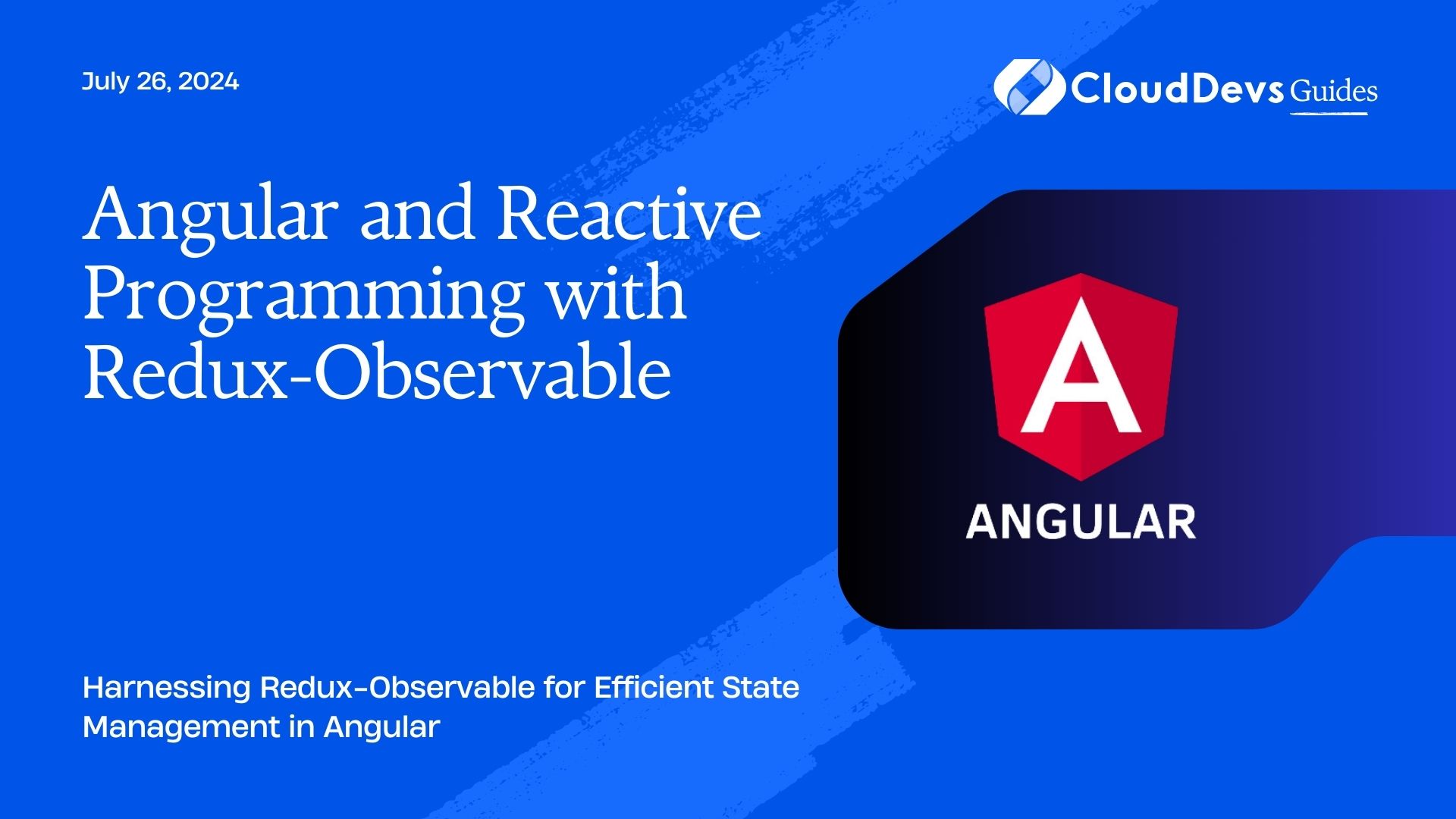 Angular and Reactive Programming with Redux-Observable