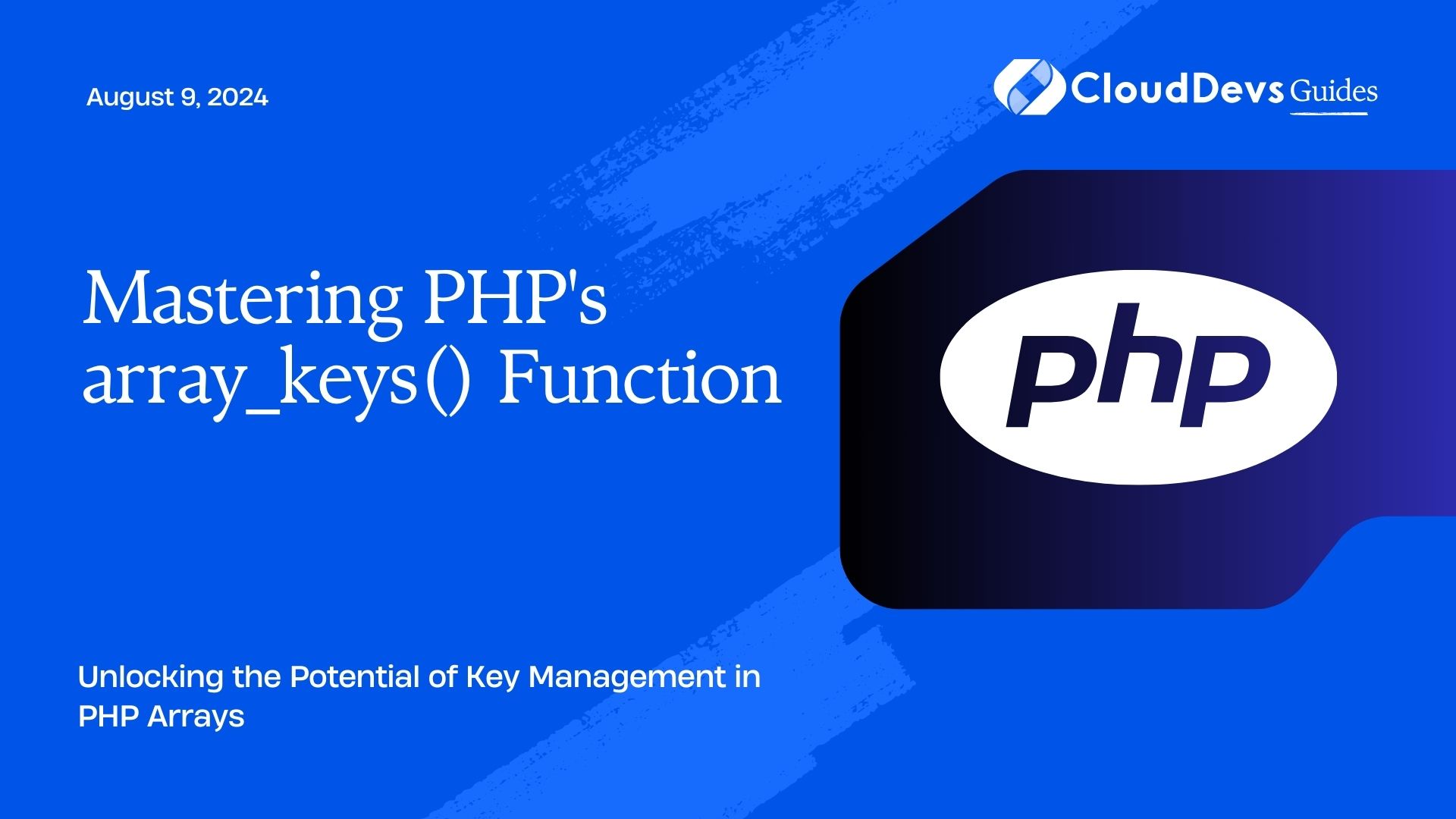 Mastering PHP's array_keys() Function