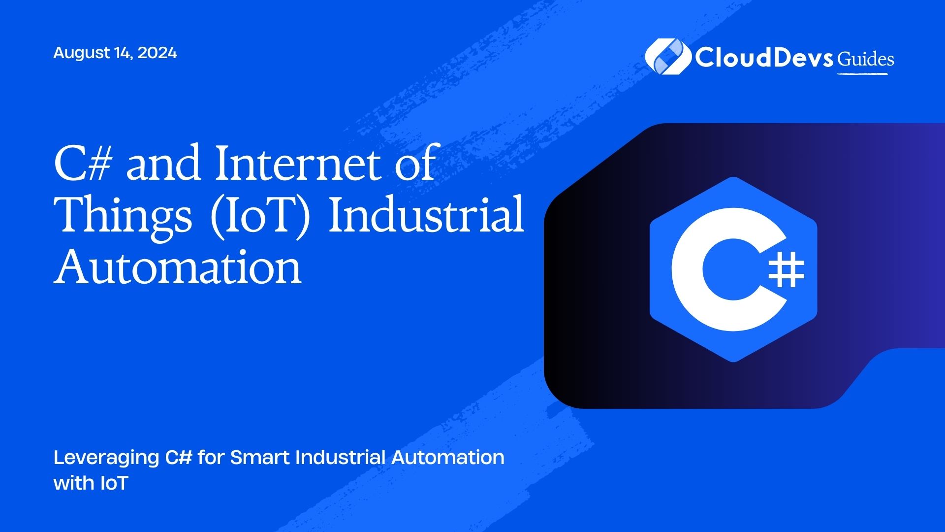 C# and Internet of Things (IoT) Industrial Automation