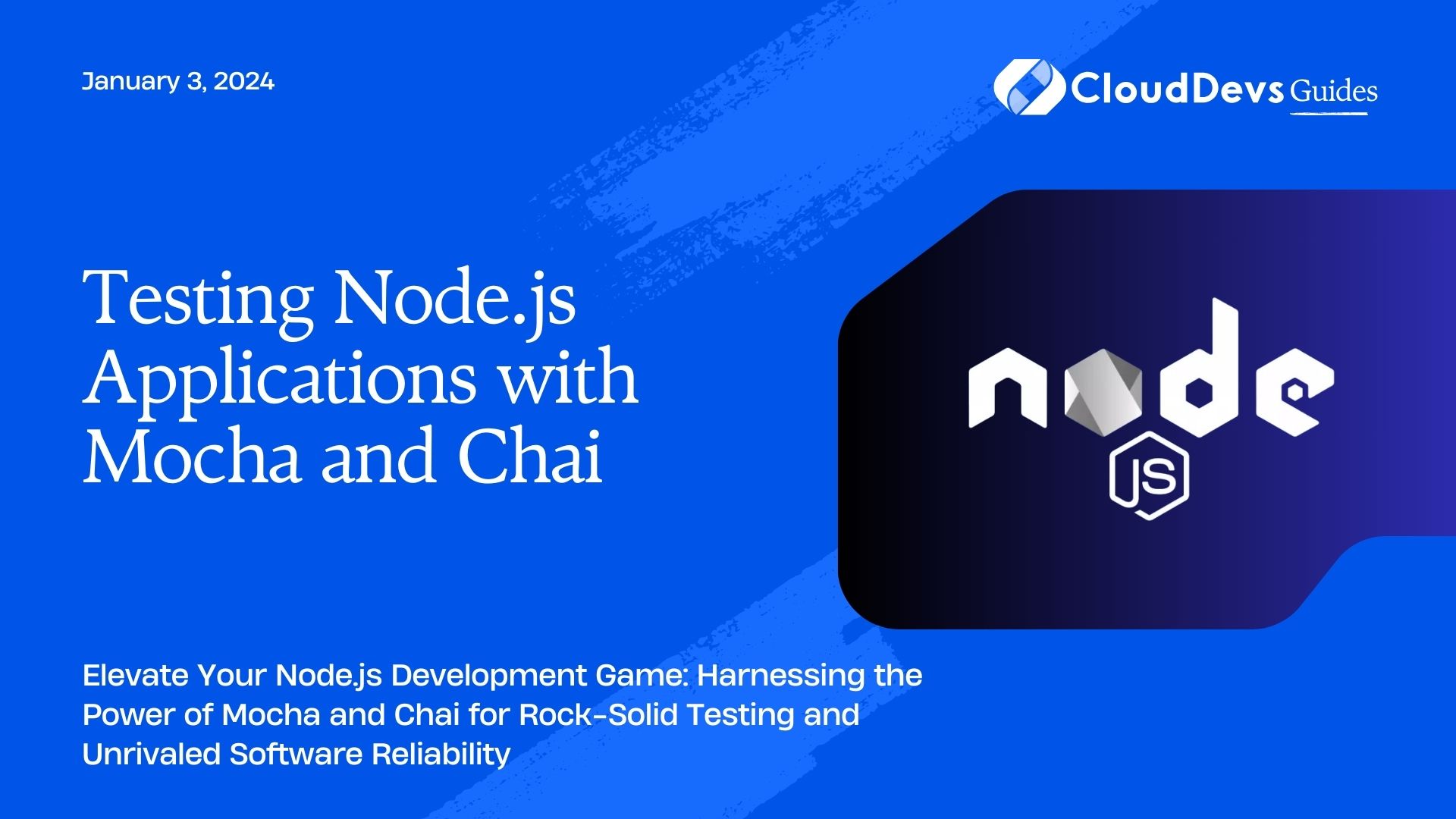 Testing Node.js Applications with Mocha and Chai