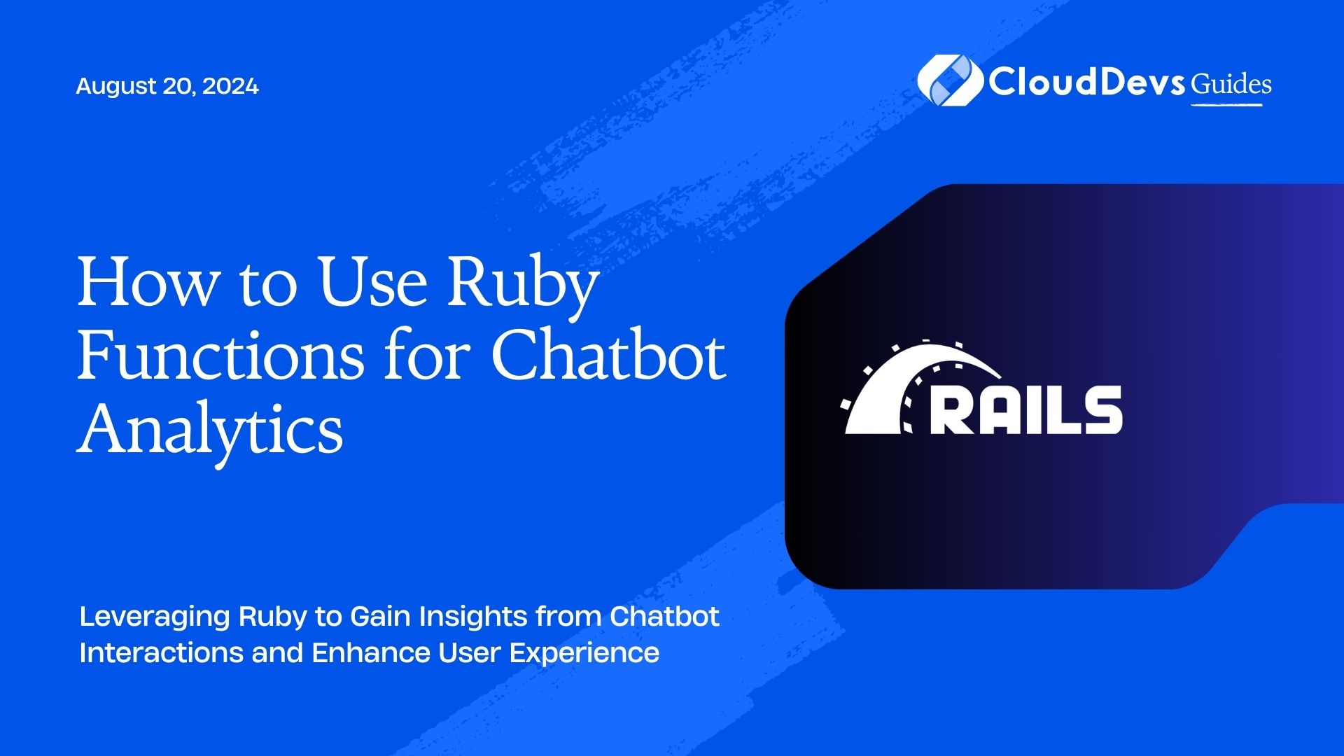 How to Use Ruby Functions for Chatbot Analytics