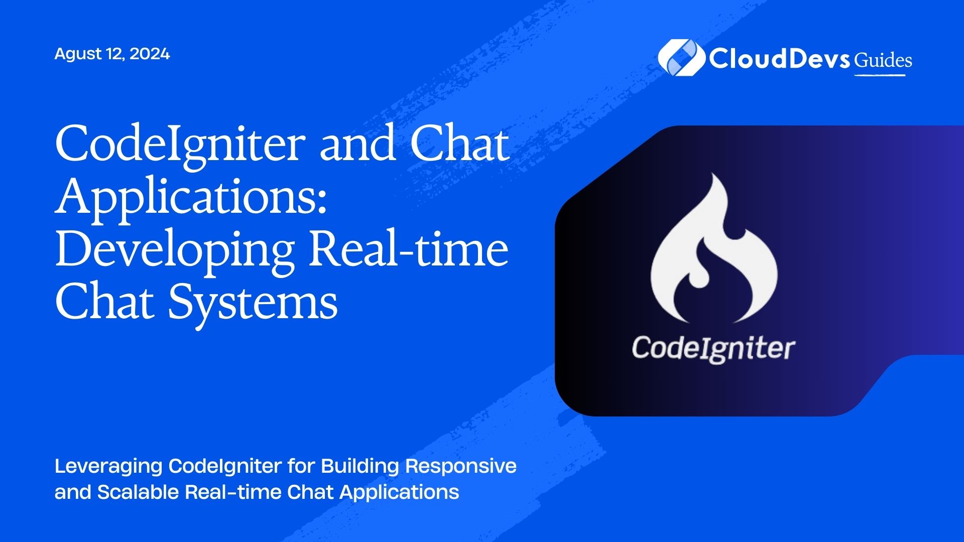 CodeIgniter and Chat Applications: Developing Real-time Chat Systems