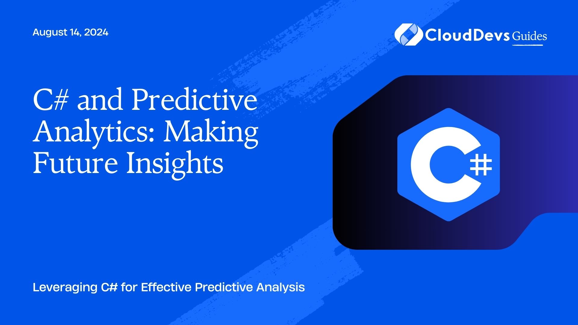 C# and Predictive Analytics: Making Future Insights