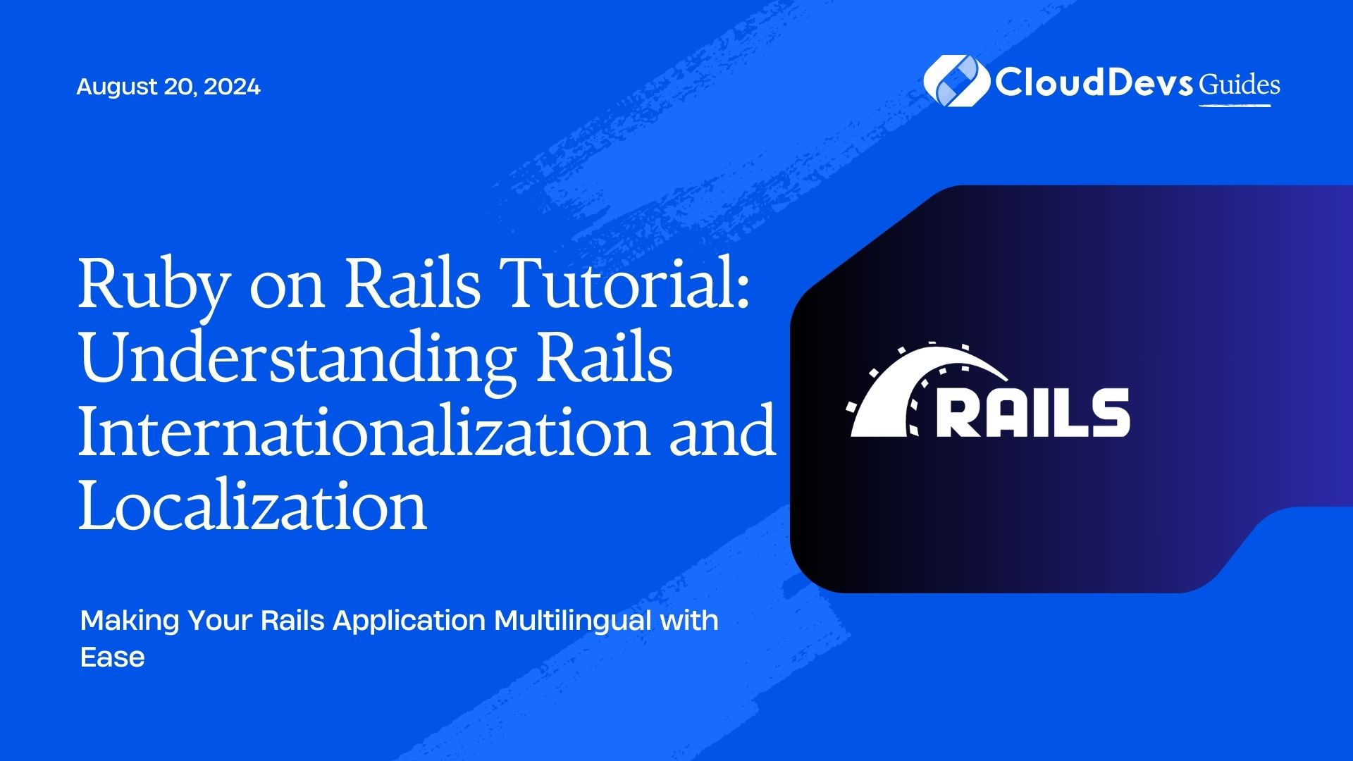 Ruby on Rails Tutorial: Understanding Rails Internationalization and Localization