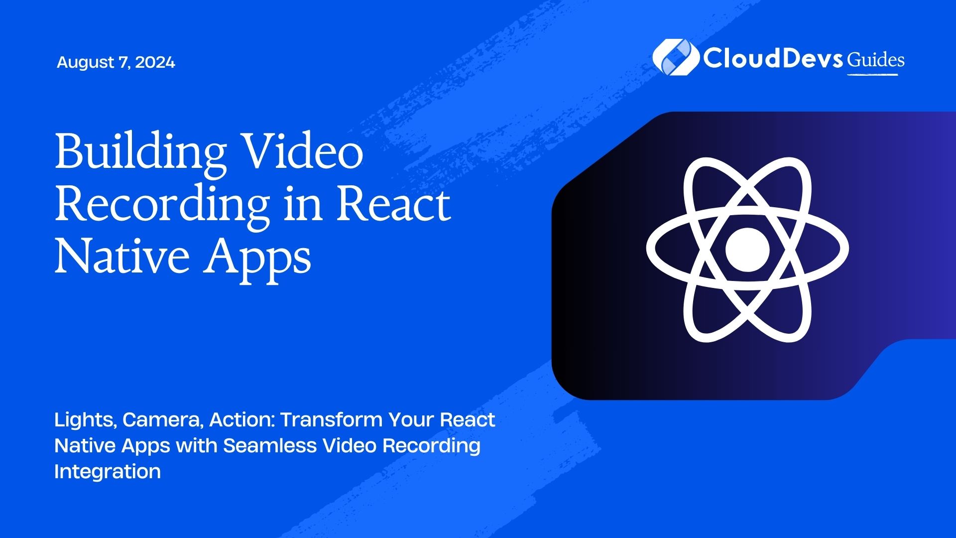 Building Video Recording in React Native Apps