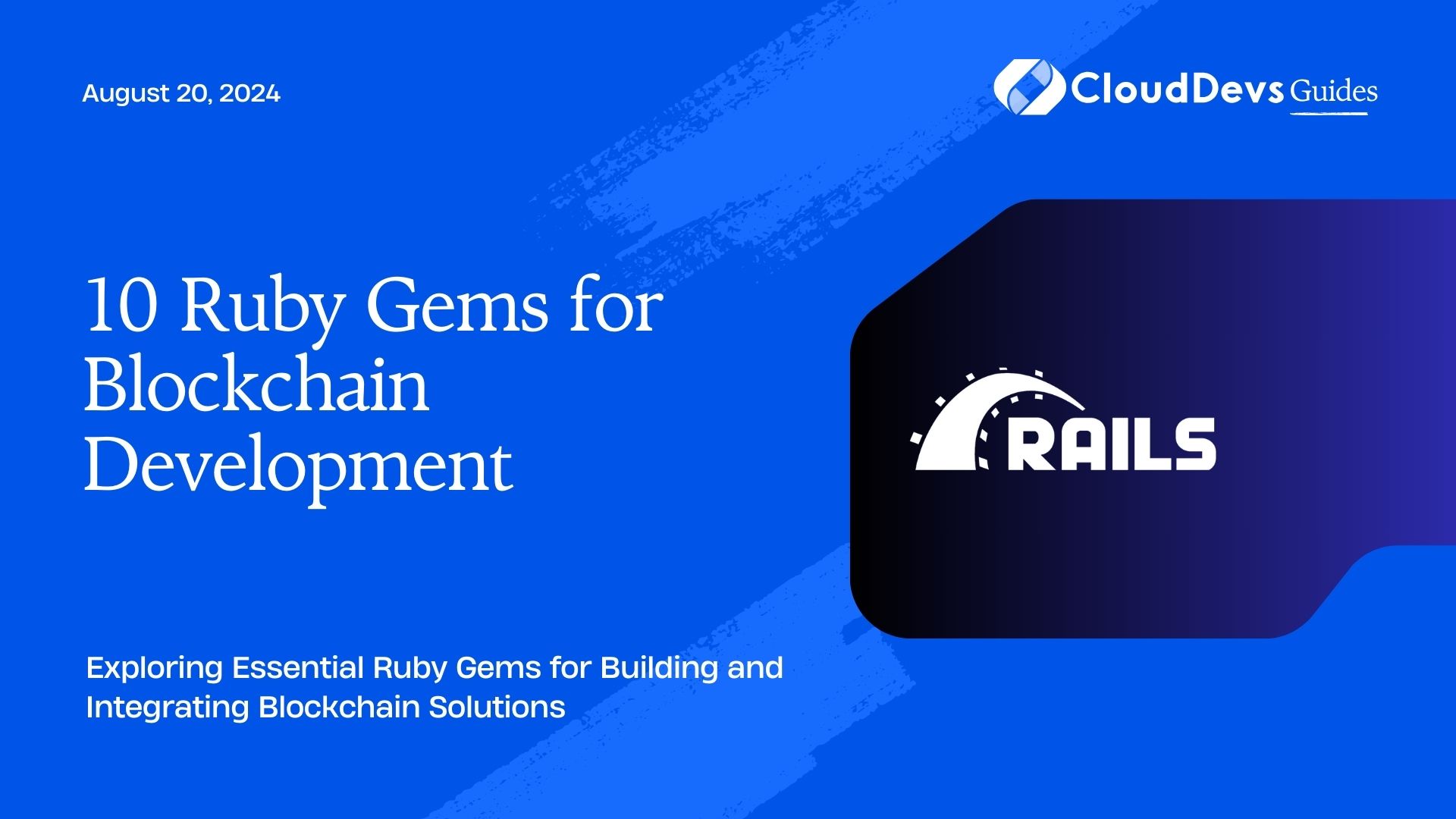 10 Ruby Gems for Blockchain Development