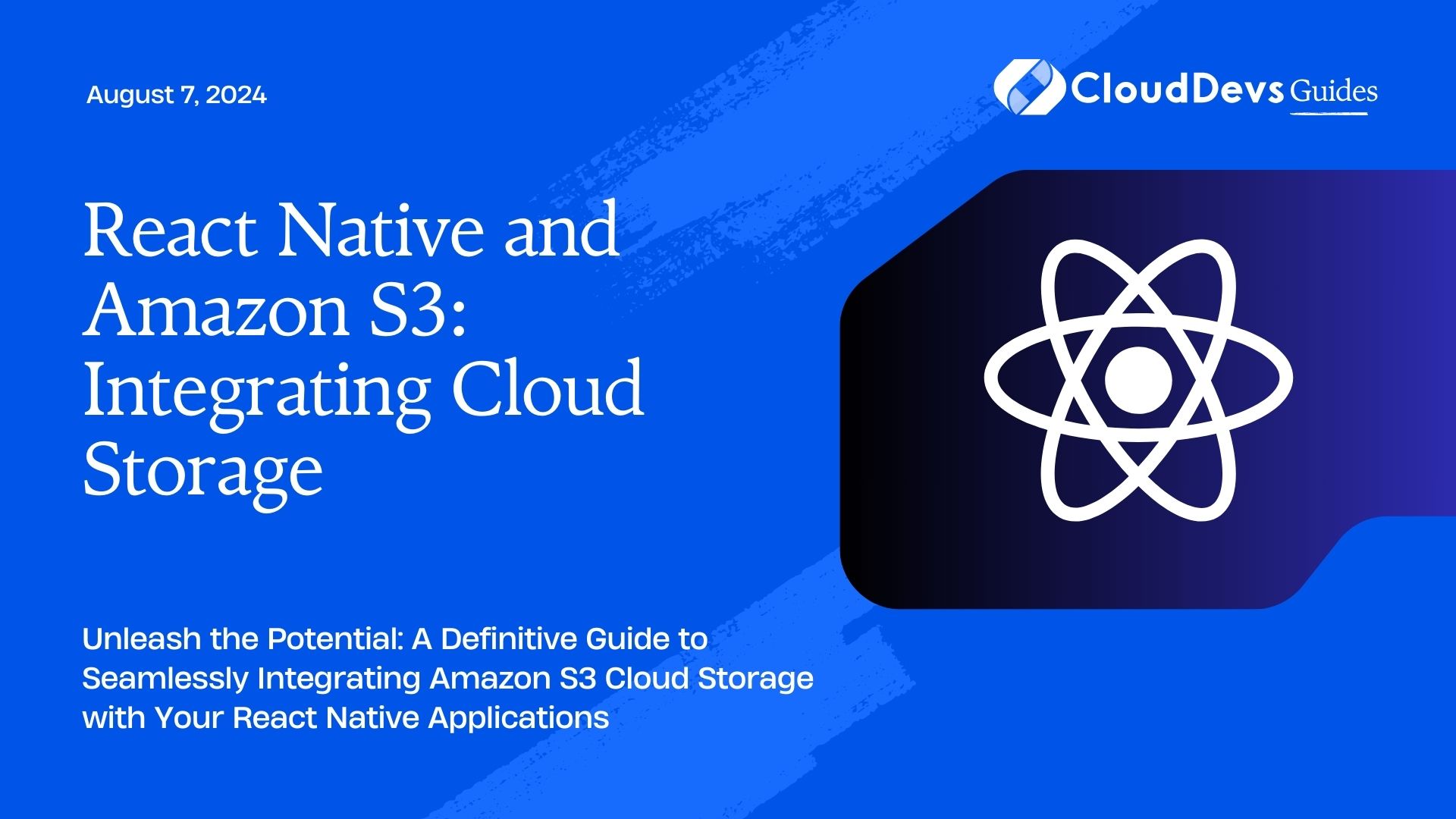 React Native and Amazon S3: Integrating Cloud Storage