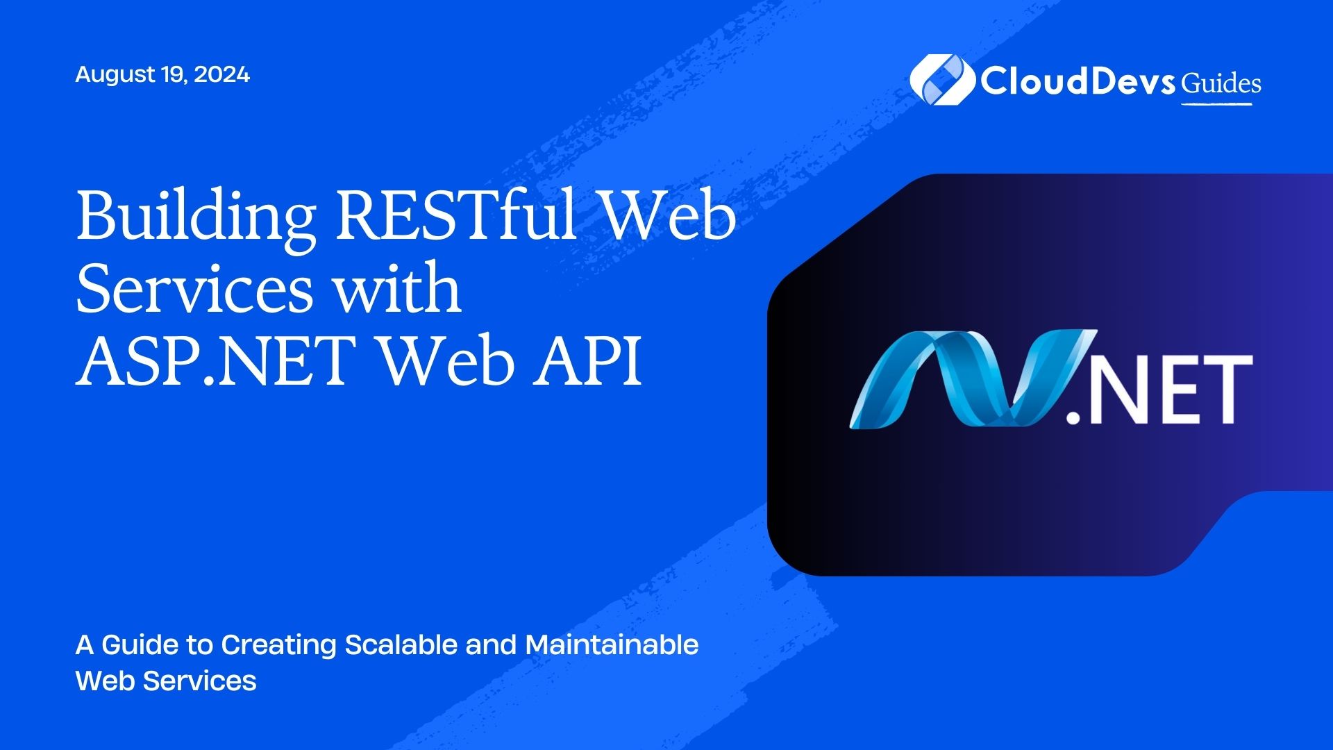 Building RESTful Web Services with ASP.NET Web API