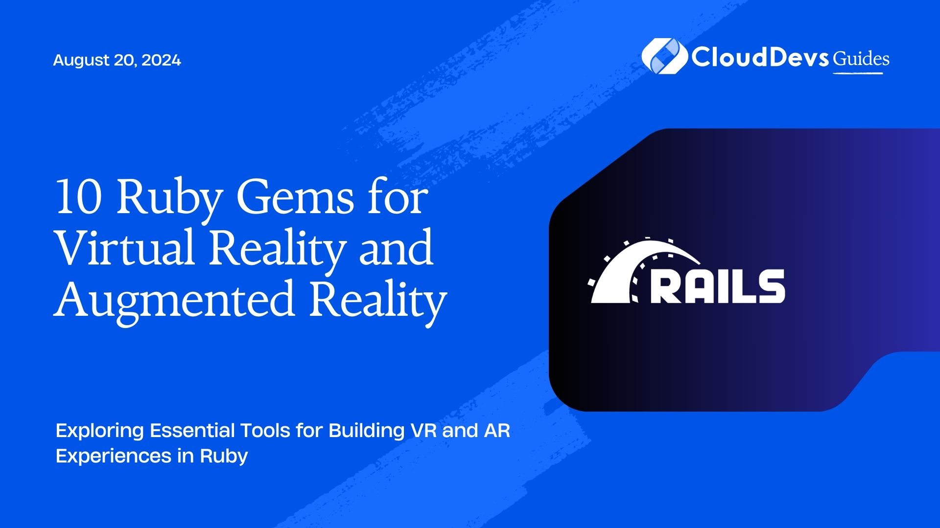 10 Ruby Gems for Virtual Reality and Augmented Reality