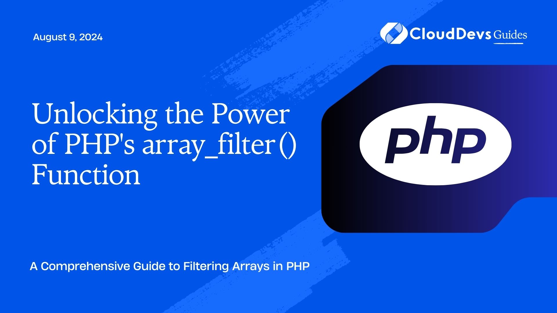 Unlocking the Power of PHP's array_filter() Function