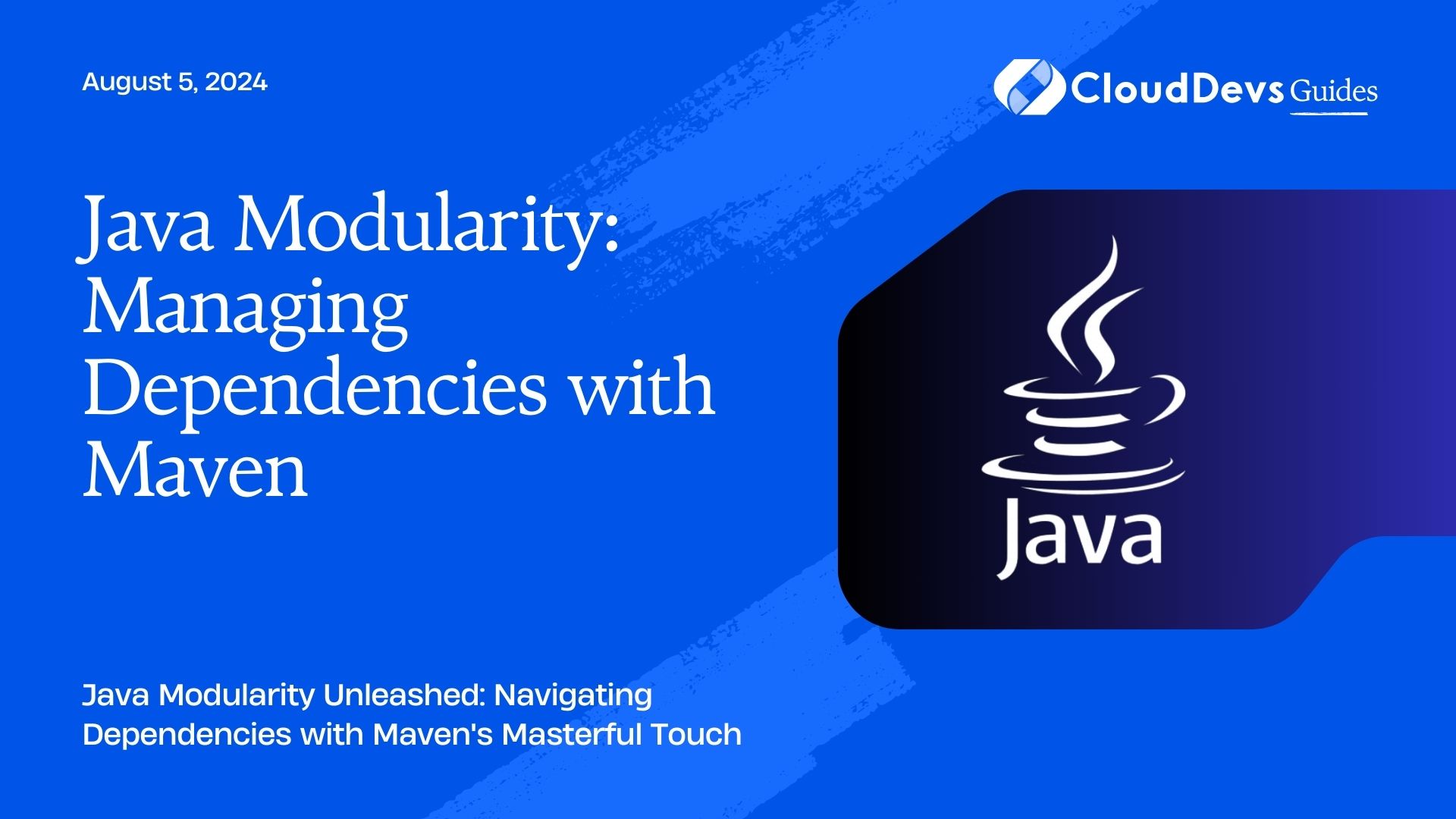 Java Modularity: Managing Dependencies with Maven