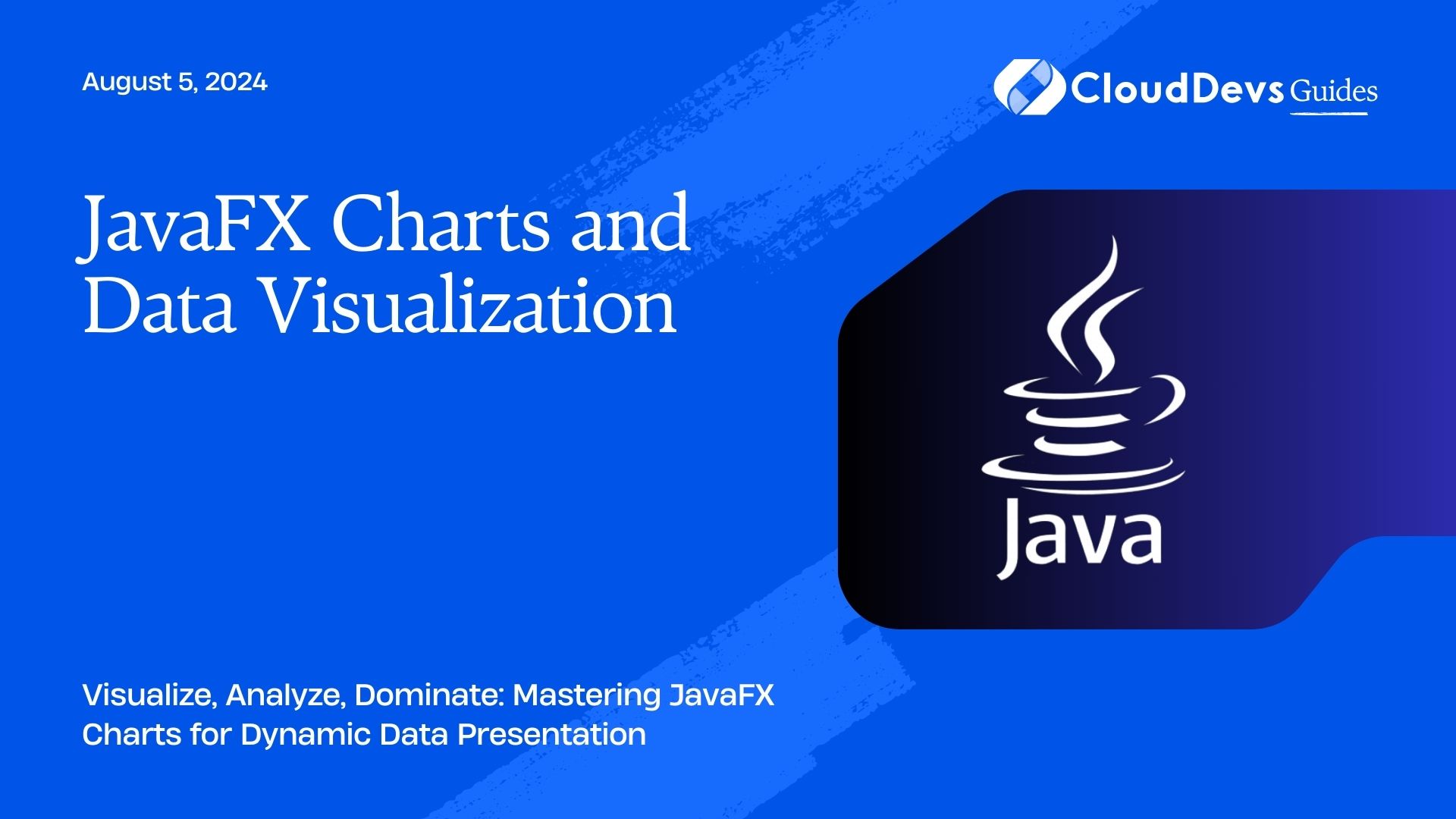 JavaFX Charts and Data Visualization