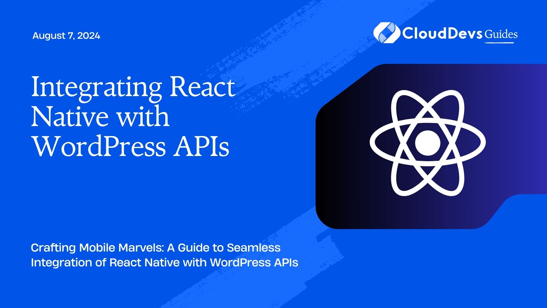 Integrating React Native with WordPress APIs