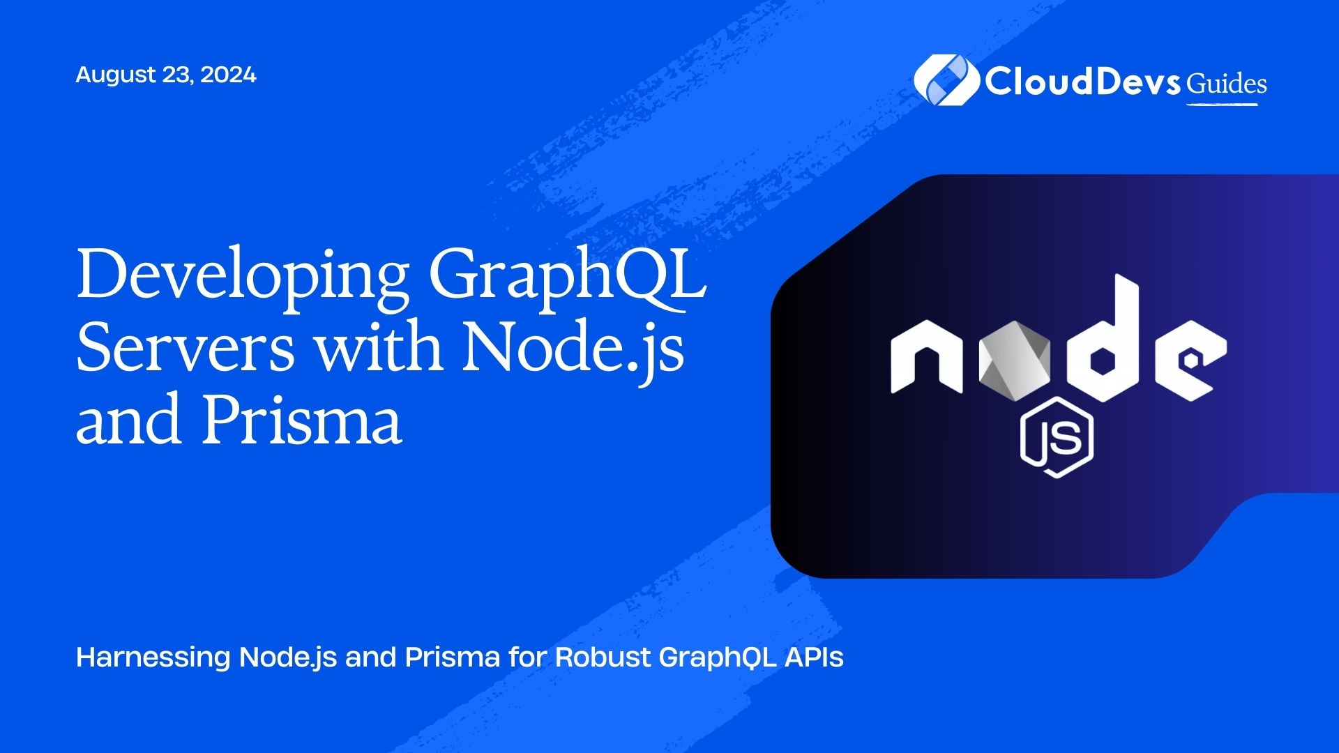 Developing GraphQL Servers with Node.js and Prisma