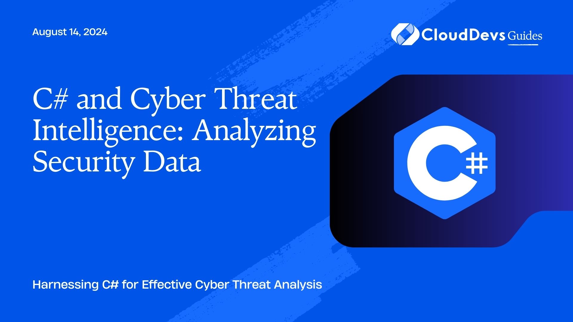 C# and Cyber Threat Intelligence: Analyzing Security Data