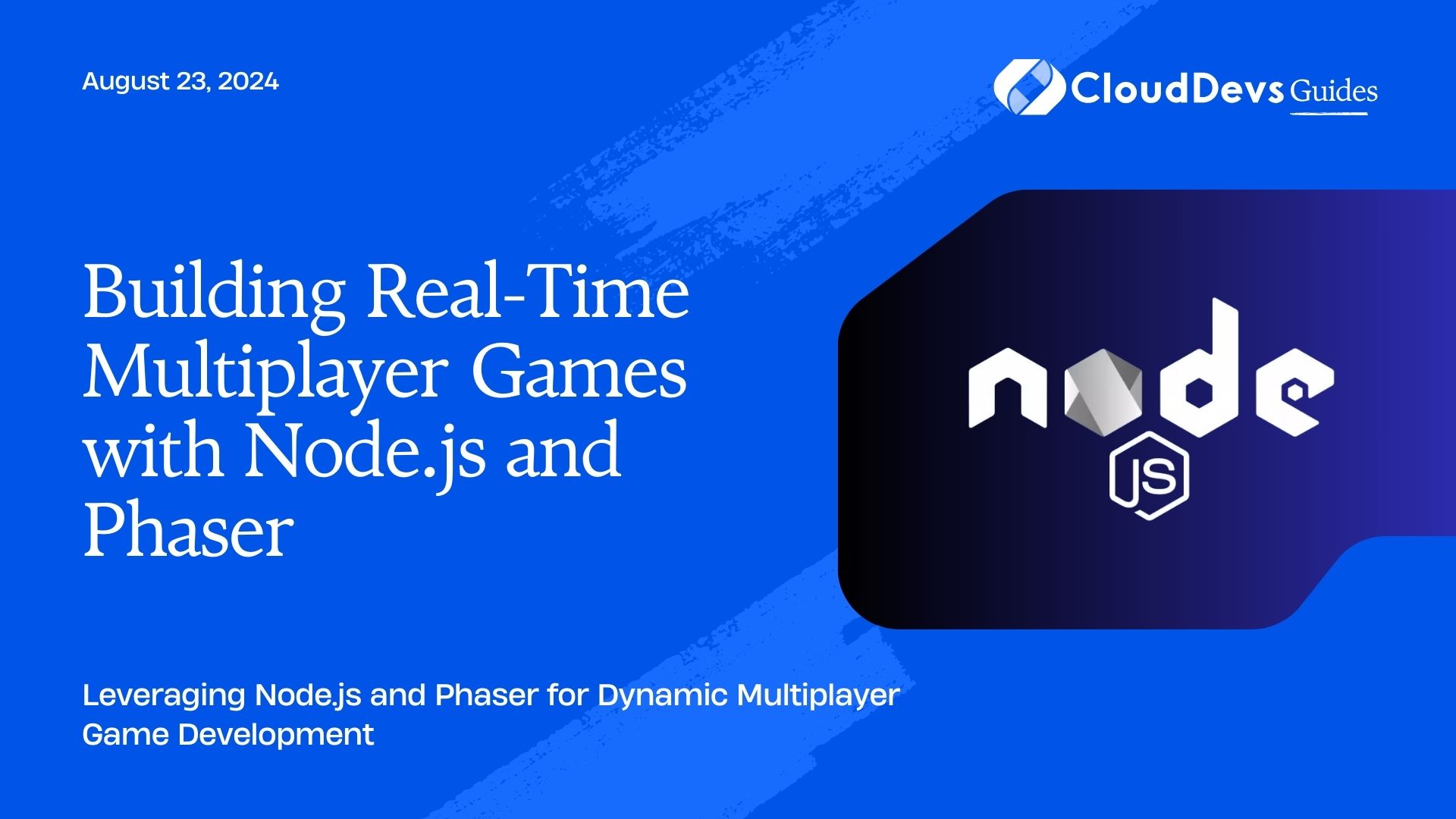 Building Real-Time Multiplayer Games with Node.js and Phaser