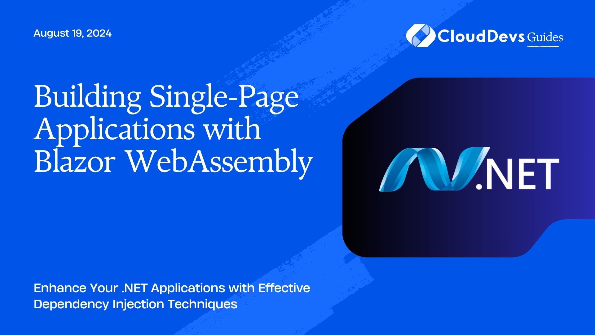 Building Single-Page Applications with Blazor WebAssembly