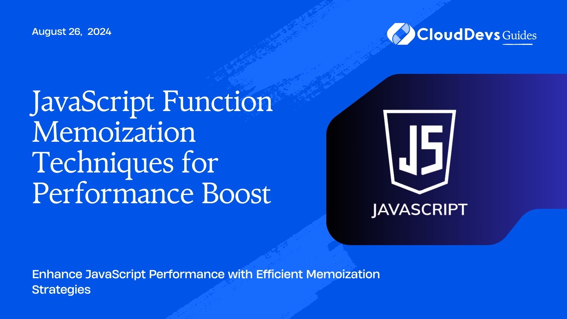 JavaScript Function Memoization Techniques for Performance Boost