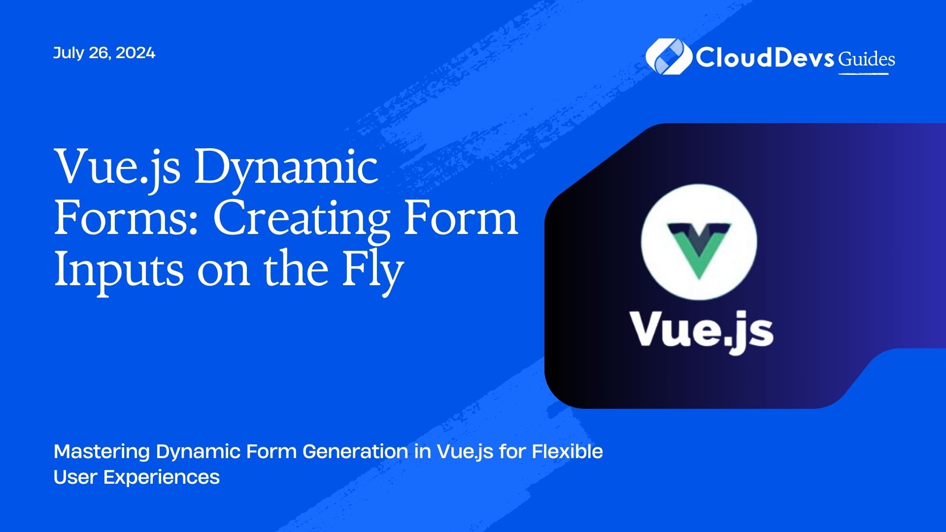 Vue.js Dynamic Forms: Creating Form Inputs on the Fly