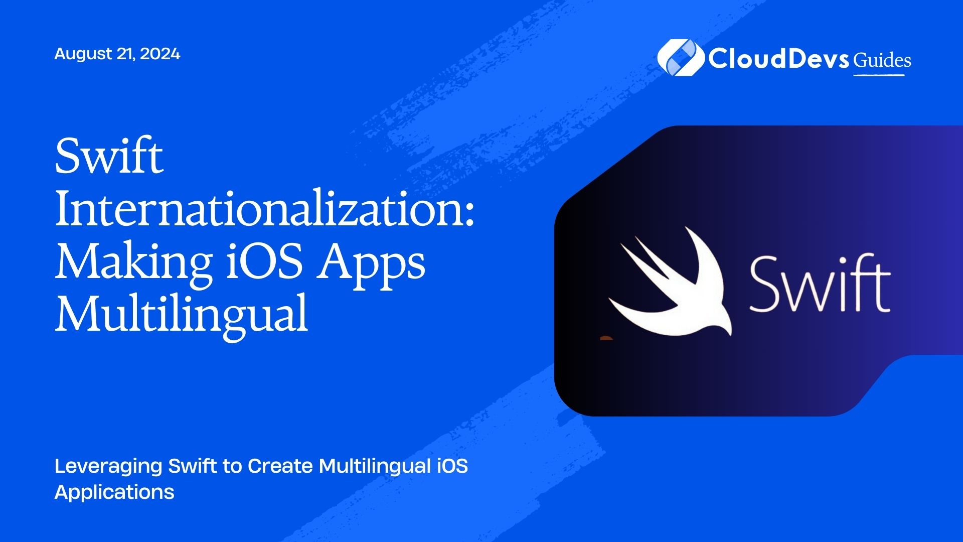 Swift Internationalization: Making iOS Apps Multilingual