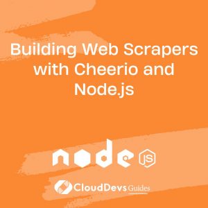 Building Web Scrapers with Cheerio and Node.js