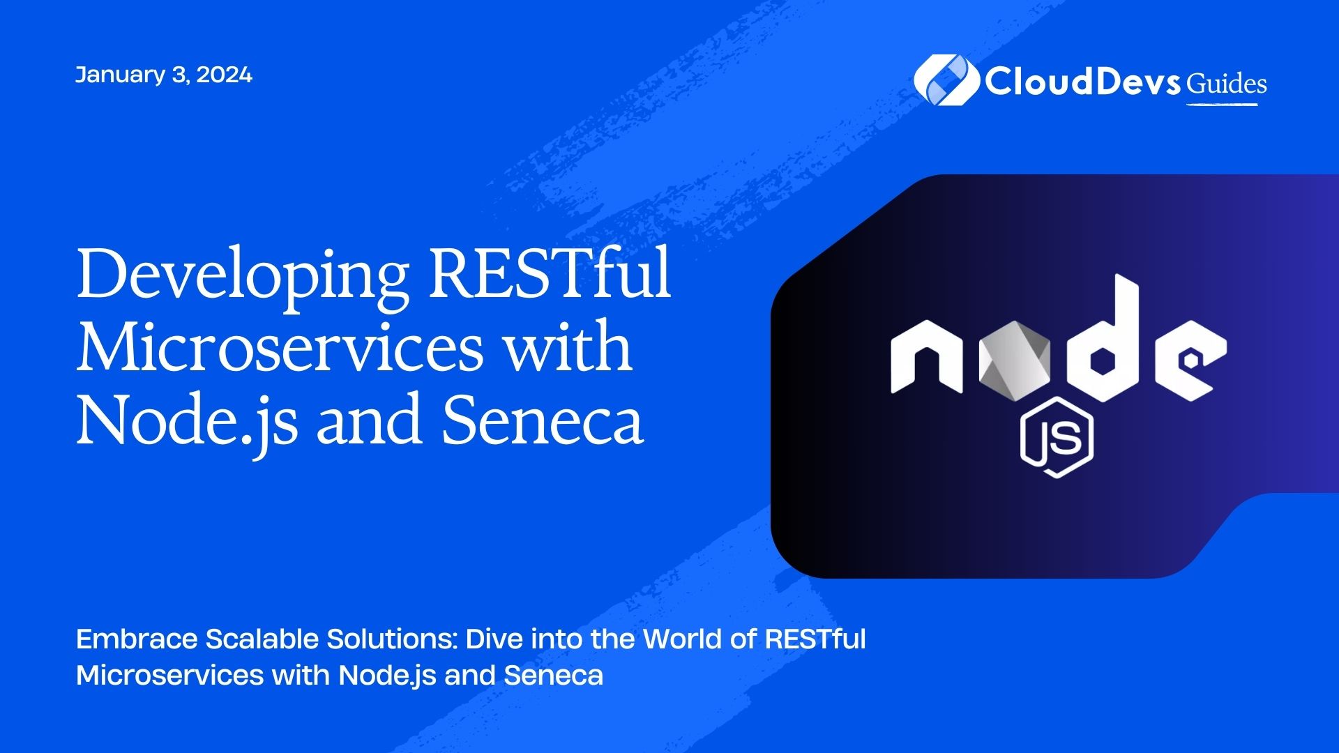 Developing RESTful Microservices with Node.js and Seneca