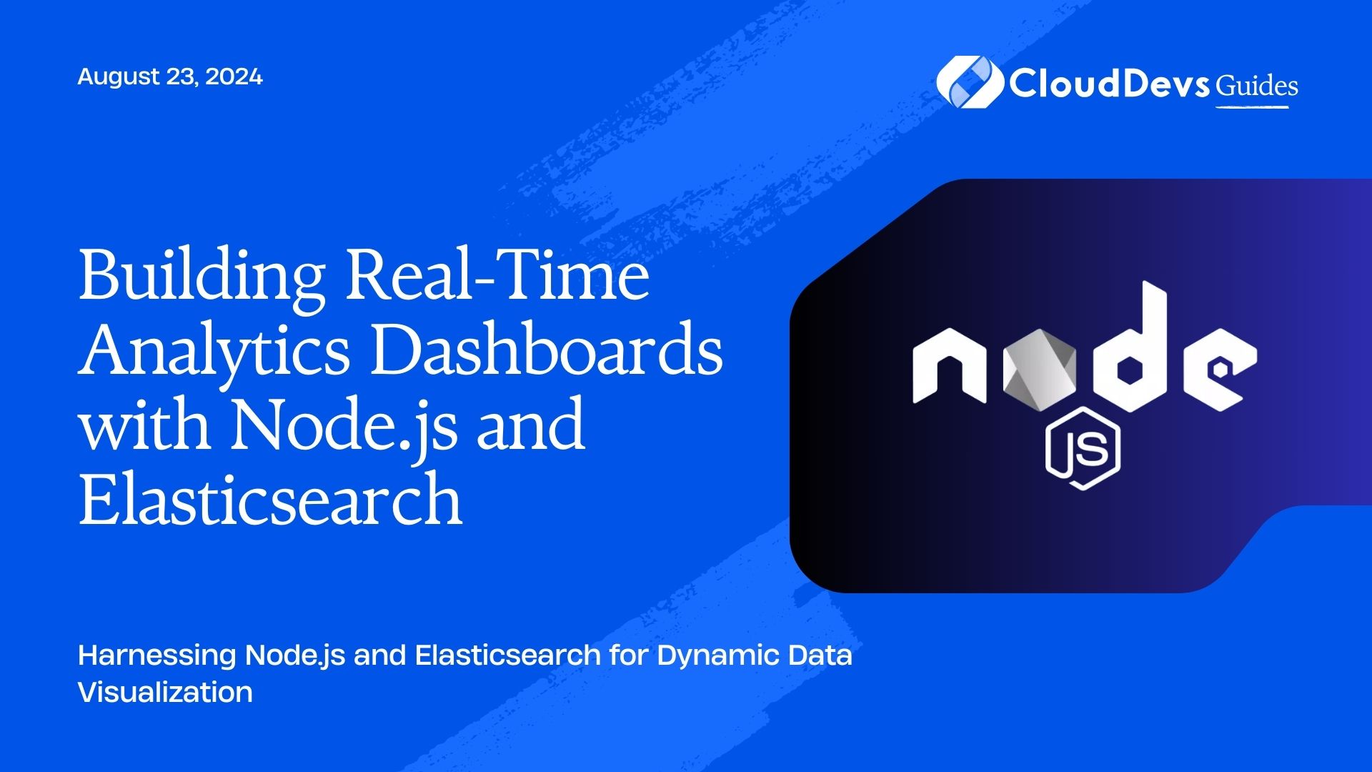 Building Real-Time Analytics Dashboards with Node.js and Elasticsearch